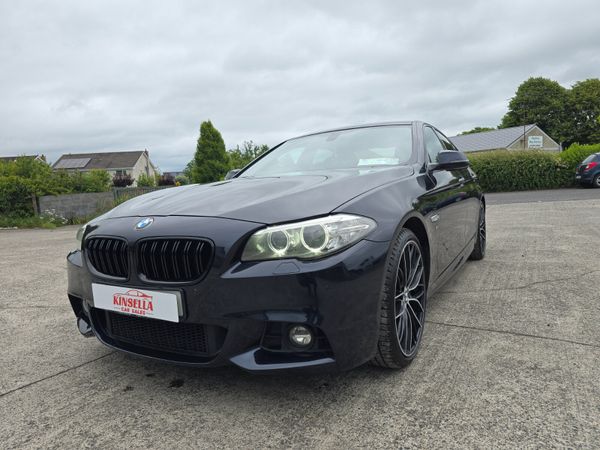 BMW 5-Series Saloon, Diesel, 2014, Black