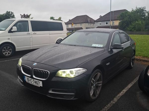 BMW 5-Series Saloon, Diesel, 2015, Black