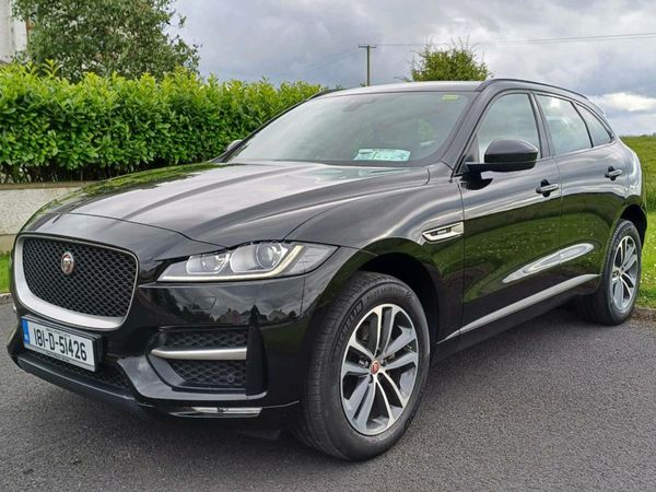 Jaguar F-Pace SUV, Diesel, 2018, Black
