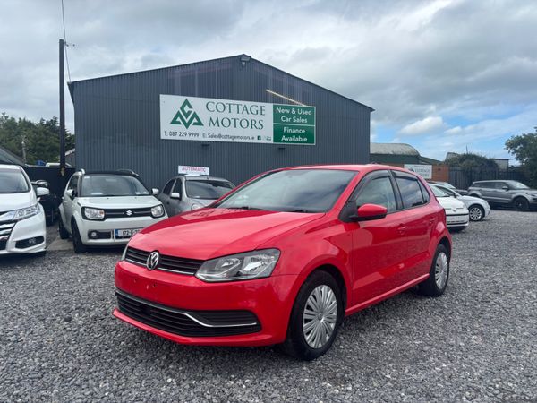 Volkswagen Polo Hatchback, Petrol, 2017, Red