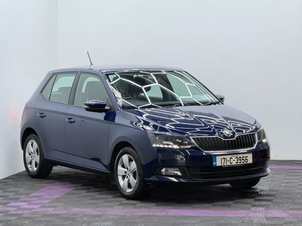 Skoda Fabia Hatchback, Petrol, 2017, Blue
