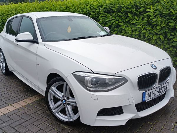 BMW 1-Series Hatchback, Diesel, 2014, White