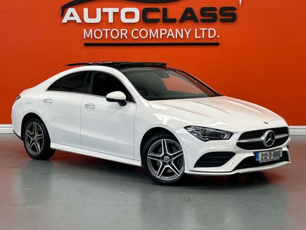 Mercedes-Benz CLA Coupe, Hybrid, 2021, White