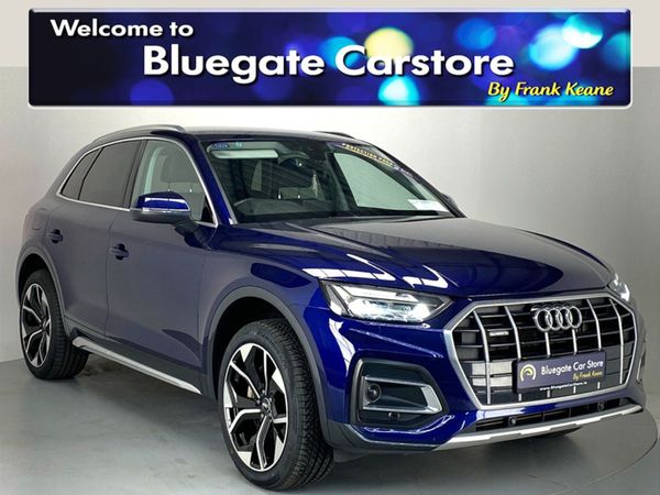 Audi Q5 Estate, Petrol Plug-in Hybrid, 2023, Blue