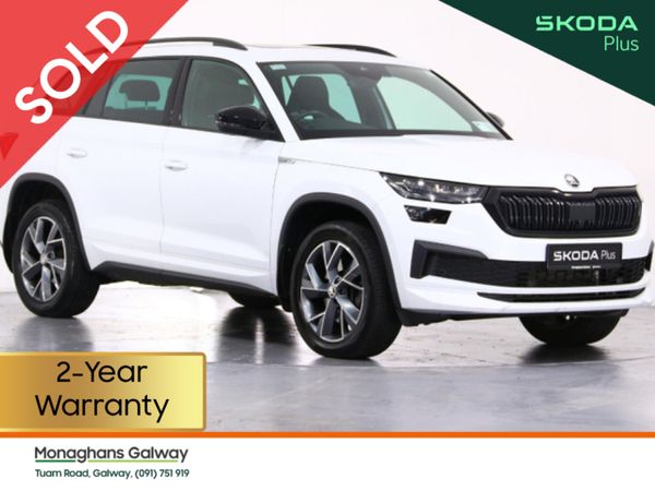 Skoda Kodiaq Estate, Diesel, 2024, White