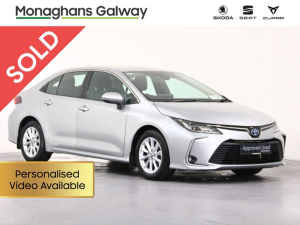 Toyota Corolla Saloon, Petrol Hybrid, 2022, Grey