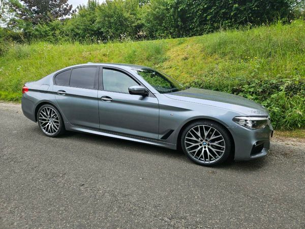 BMW 5-Series Saloon, Diesel, 2017, Grey
