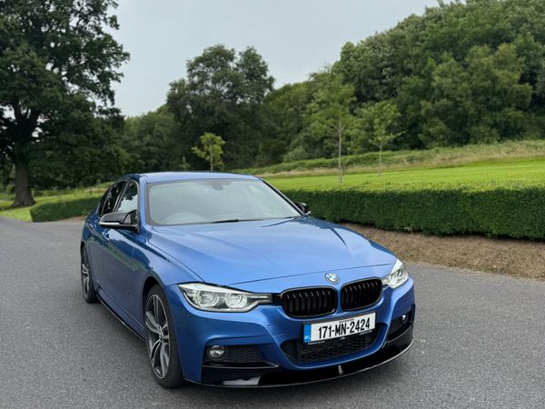 BMW 3-Series Saloon, Diesel, 2017, Blue
