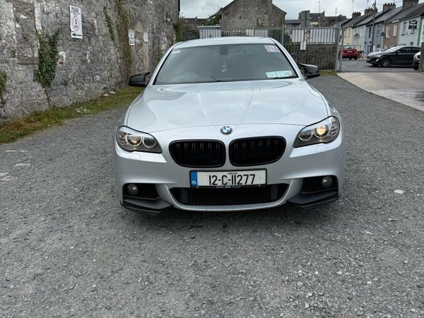 BMW 5-Series Saloon, Diesel, 2012, Silver
