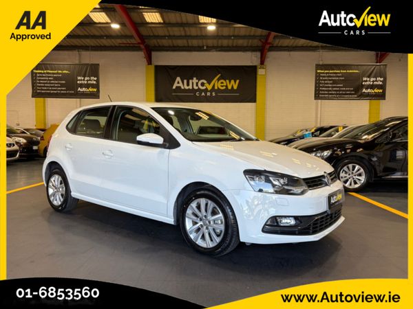 Volkswagen Polo Hatchback, Petrol, 2017, White