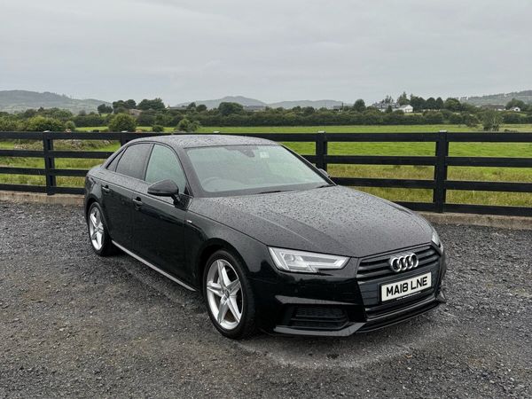 Audi A4 Saloon, Diesel, 2018, Black