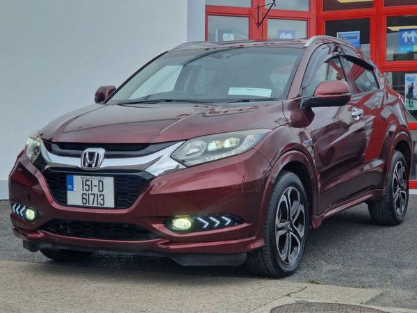 Honda Vezel Estate, Petrol Hybrid, 2015, Red