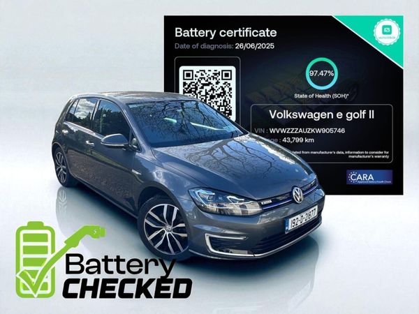 Volkswagen Golf Estate, Electric, 2019, Grey