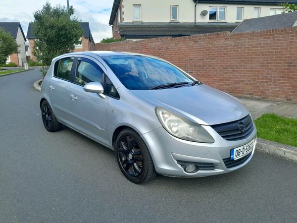 Opel Corsa Hatchback, Petrol, 2008, Silver