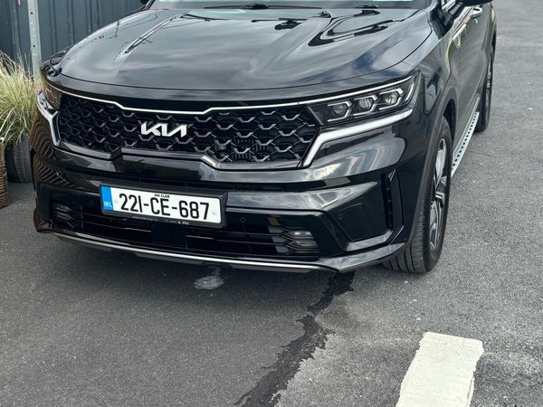 Kia Sorento SUV, Petrol Plug-in Hybrid, 2022, Black