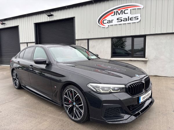 BMW 5-Series Saloon, Diesel, 2021, Black