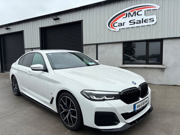 BMW 5-Series Saloon, Diesel, 2021, White