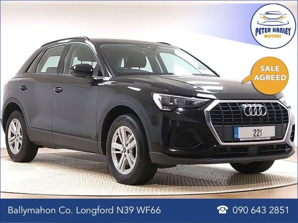 Audi Q3 SUV, Petrol Hybrid, 2022, Black