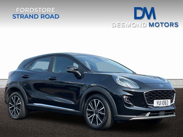 Ford Puma SUV, Petrol, 2021, Black