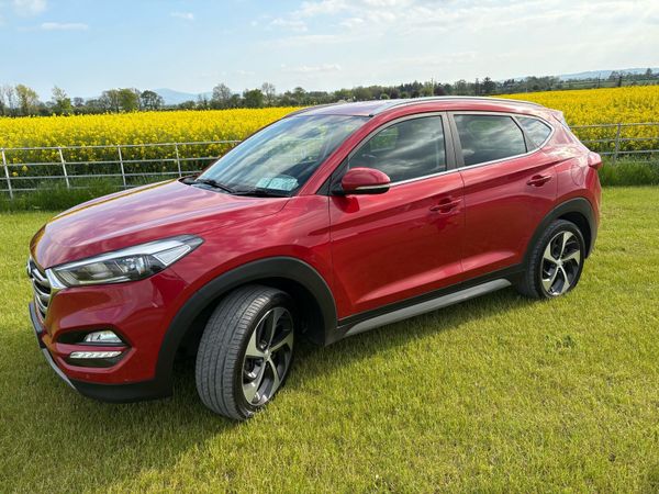 Hyundai Tucson SUV, Diesel, 2017, Red