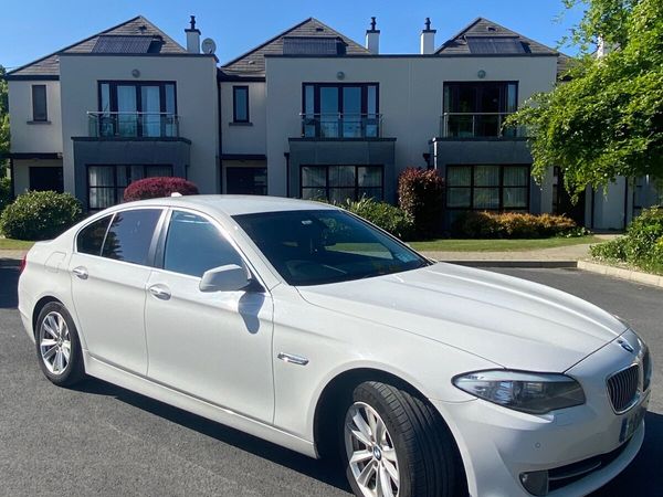 BMW 5-Series Saloon, Diesel, 2011, White