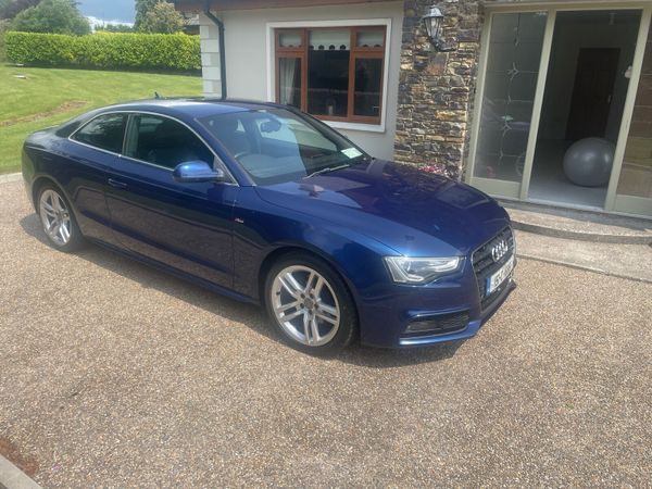 Audi A5 Coupe, Diesel, 2015, Blue