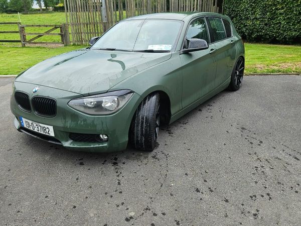 BMW 1-Series Hatchback, Diesel, 2013, Blue