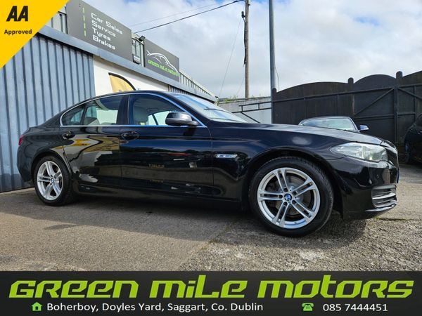 BMW 5-Series Saloon, Diesel, 2016, Black