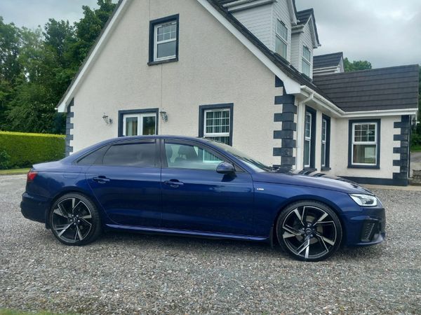 Audi A4 Saloon, Diesel, 2020, Blue