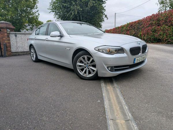 BMW 5-Series Saloon, Diesel, 2011, Silver
