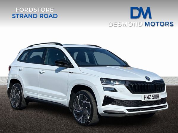 Skoda Karoq SUV, Petrol, 2024, White