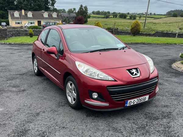 Peugeot 207 Hatchback, Petrol, 2010, Red