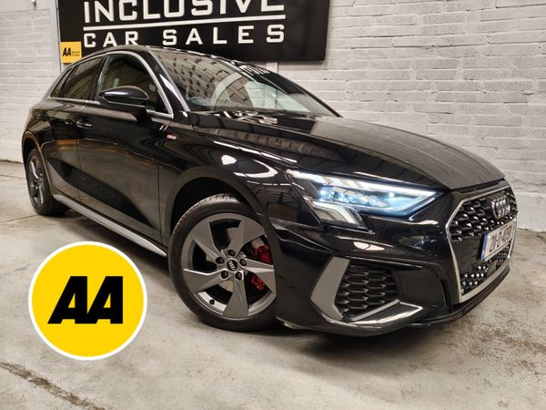 Audi A3 Hatchback, Petrol Hybrid, 2021, Black