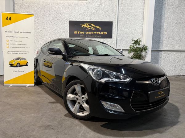 Hyundai Veloster Hatchback, Petrol, 2013, Black