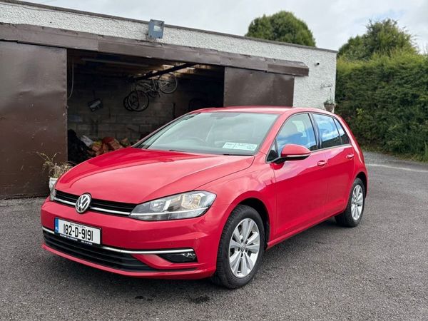 Volkswagen Golf Estate, Diesel, 2018, Red