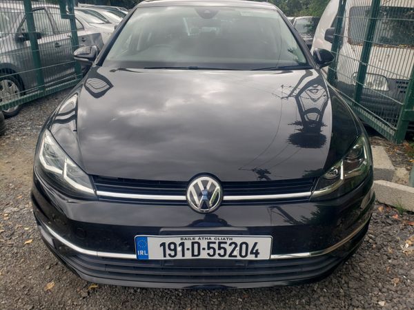 Volkswagen Golf Hatchback, Petrol, 2019, Black