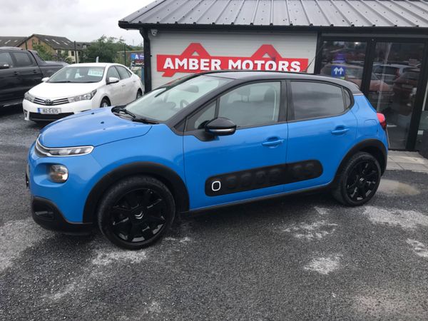 Citroen C3 Hatchback, Petrol, 2017, Blue