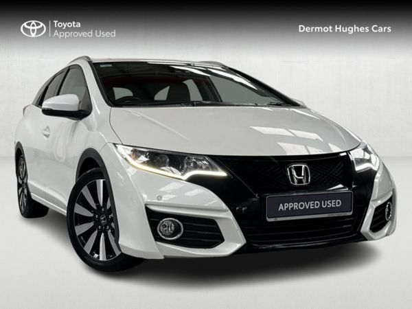 Honda Civic Estate, Diesel, 2016, White
