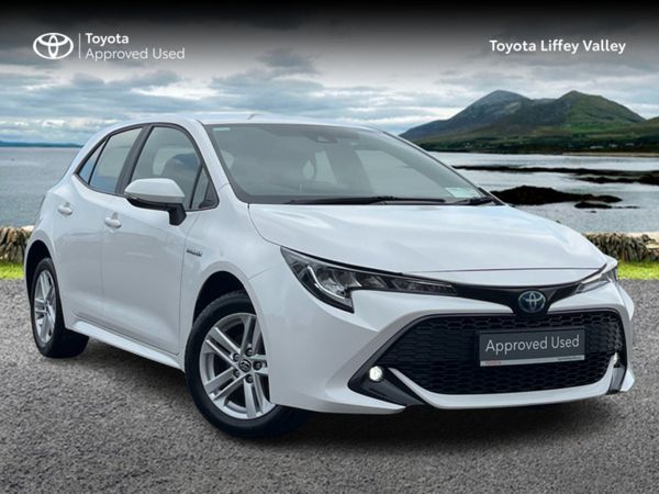 Toyota Corolla Hatchback, Petrol Hybrid, 2022, White