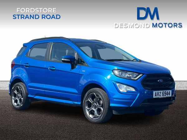 Ford EcoSport SUV, Petrol, 2023, Blue