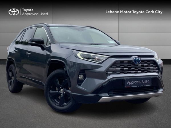 Toyota RAV4 SUV, Petrol Hybrid, 2021, Grey