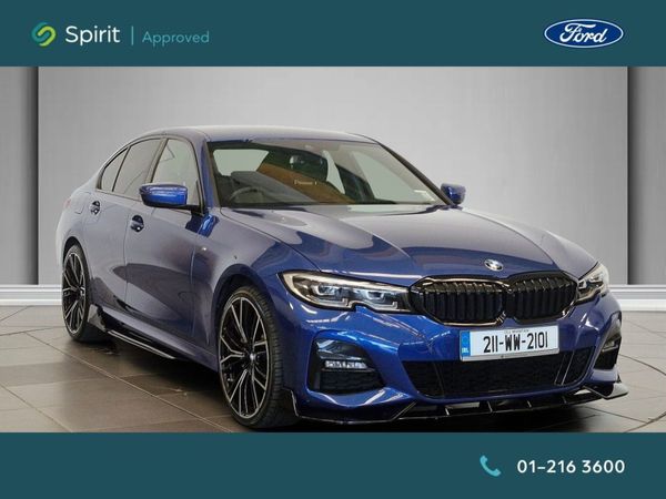 BMW 3-Series Saloon, Petrol Plug-in Hybrid, 2021, Blue