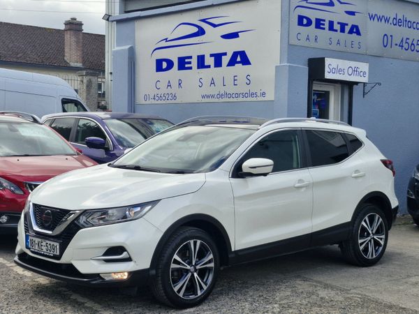 Nissan Qashqai Hatchback, Petrol, 2018, White