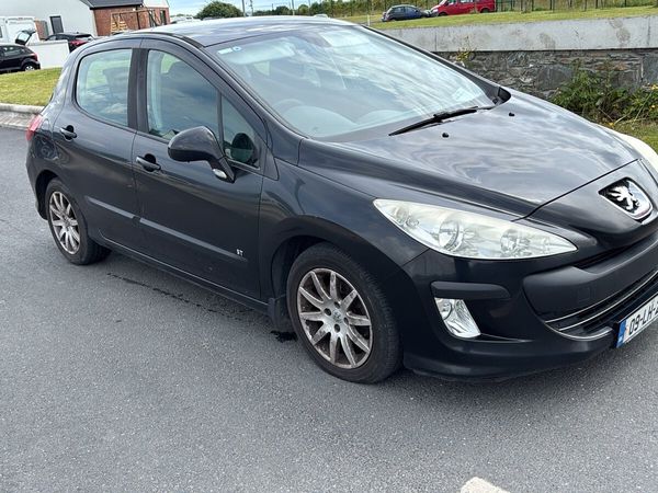 Peugeot 308 Hatchback, Diesel, 2009, Black