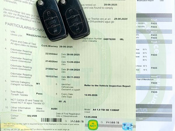 Audi A4 Saloon, Diesel, 2004, Silver