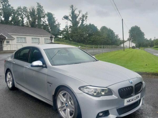BMW 5-Series Saloon, Diesel, 2014, Silver