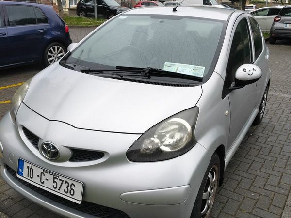 Toyota Aygo Hatchback, Petrol, 2010, Silver