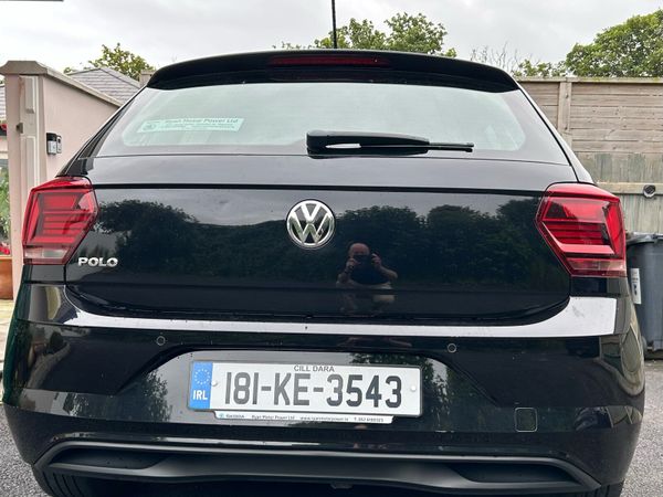 Volkswagen Polo Hatchback, Petrol, 2018, Black