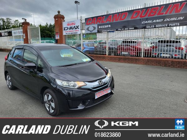 Honda Fit Hatchback, Petrol Hybrid, 2014, Black