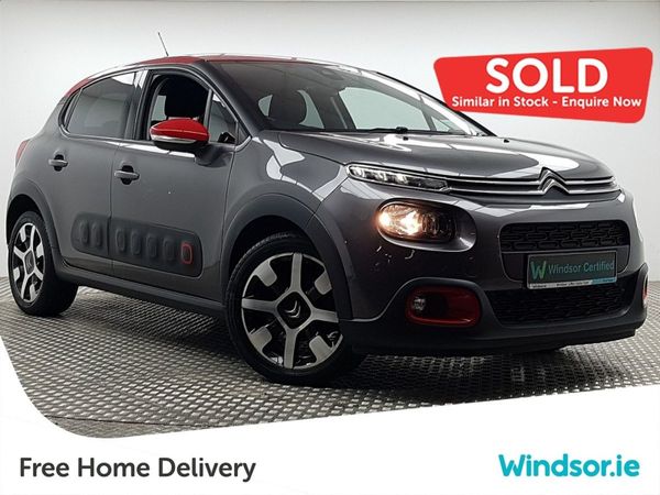 Citroen C3 Hatchback, Petrol, 2019, Grey